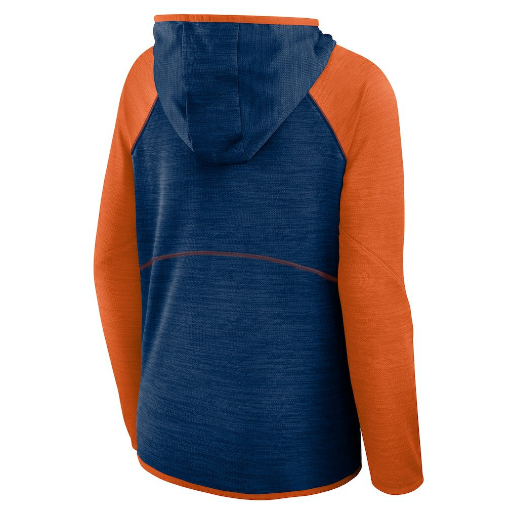 Chicago Bears Women's Plus Size End Around Pass Full-Zip Hoodie Navy | Fanatics