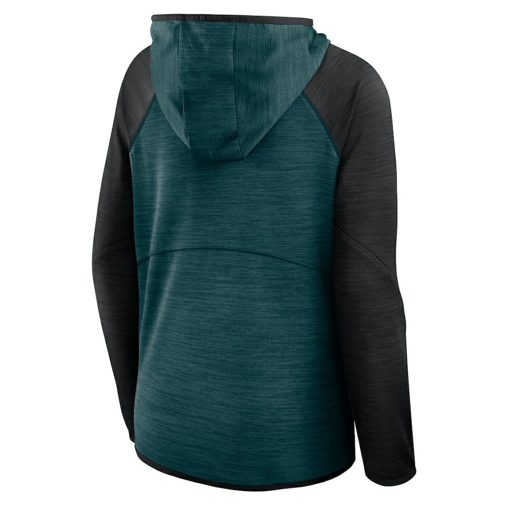 Philadelphia Eagles Women's Plus Size End Around Pass Full-Zip Hoodie Midnight Green | Fanatics