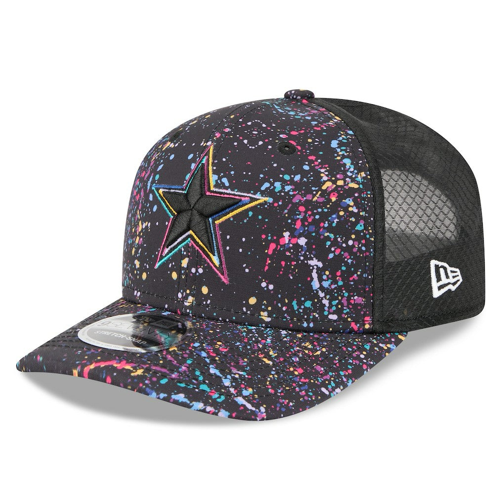 Dallas Cowboys New Era 2025 NFL Crucial Catch 9SEVENTY Adjustable Hat Black | NFL