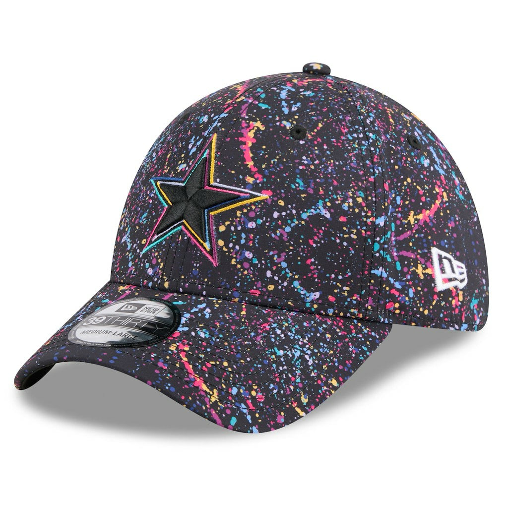 Dallas Cowboys New Era 2025 NFL Crucial Catch 39THIRTY Flex Hat Black | NFL