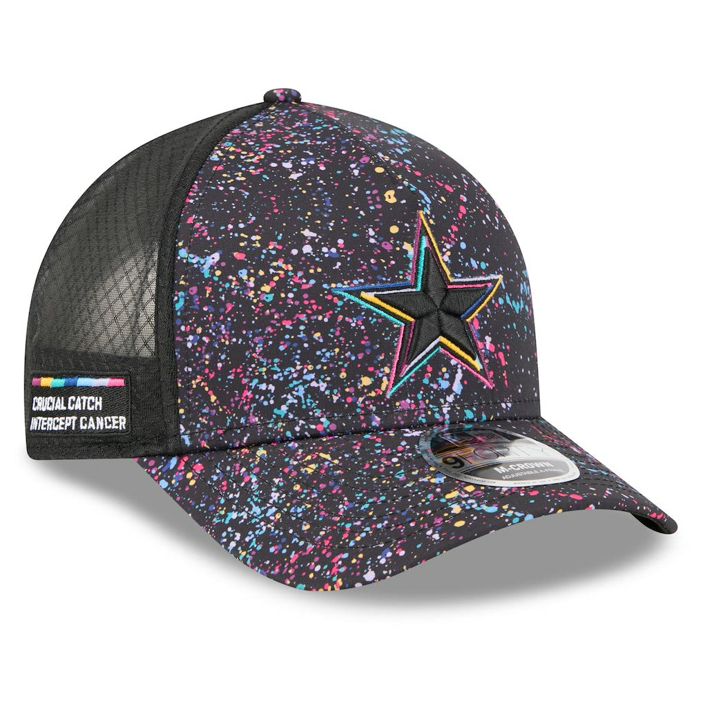 Dallas Cowboys New Era 2025 NFL Crucial Catch 9FORTY Adjustable Hat Black | NFL