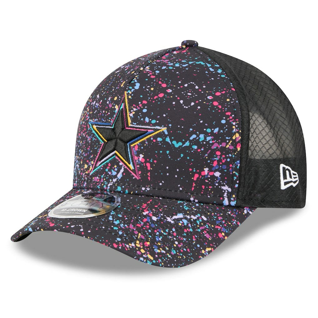 Dallas Cowboys New Era 2025 NFL Crucial Catch 9FORTY Adjustable Hat Black | NFL