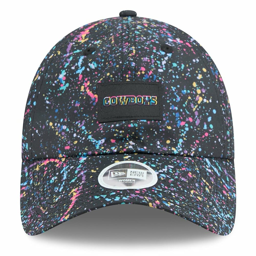 Dallas Cowboys New Era Women's 2025 NFL Crucial Catch Pony Tail Adjustable Hat Black | NFL