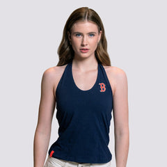 Boston Red Sox Lusso Women's Noelle V-Neck Tank Top - MLB
