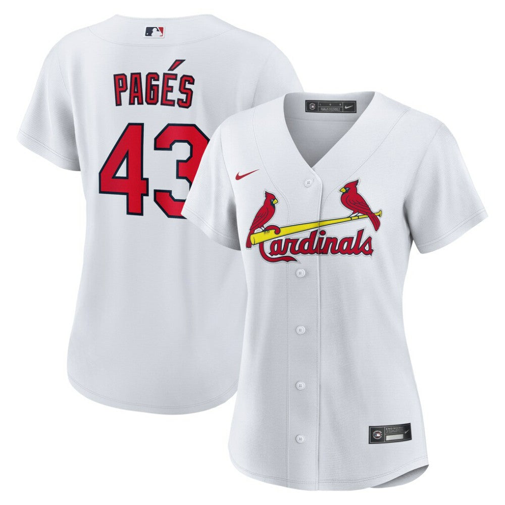 Pedro Pagés St. Louis Cardinals Nike Women's Home Replica Jersey - MLB