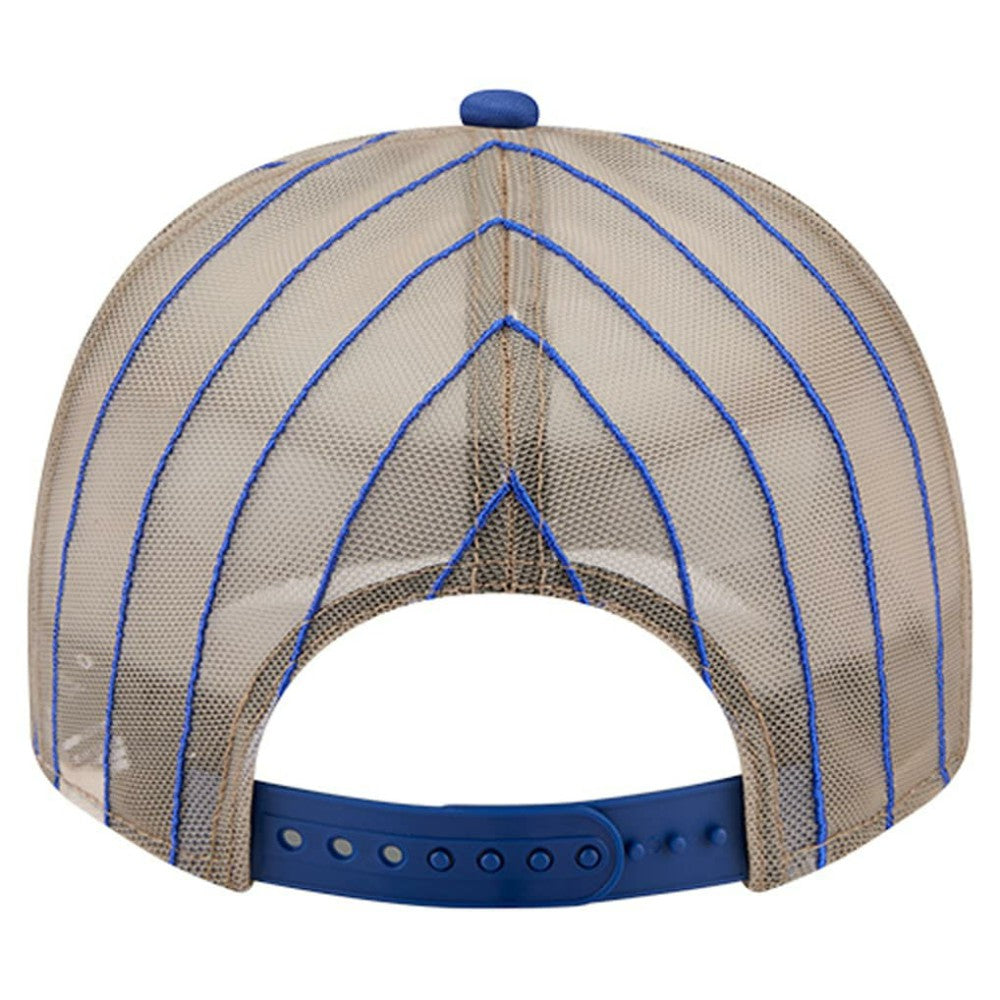 Texas Rangers New Era Vintage Arched Foam Front 9FIFTY A-Frame Adjustable Trucker Hat - MLB