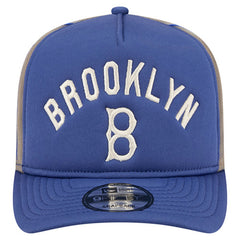 Los Angeles Dodgers New Era Vintage Arched Foam Front 9FIFTY A-Frame Adjustable Trucker Hat - MLB