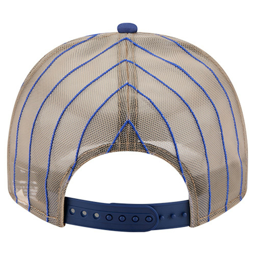 Los Angeles Dodgers New Era Vintage Arched Foam Front 9FIFTY A-Frame Adjustable Trucker Hat - MLB