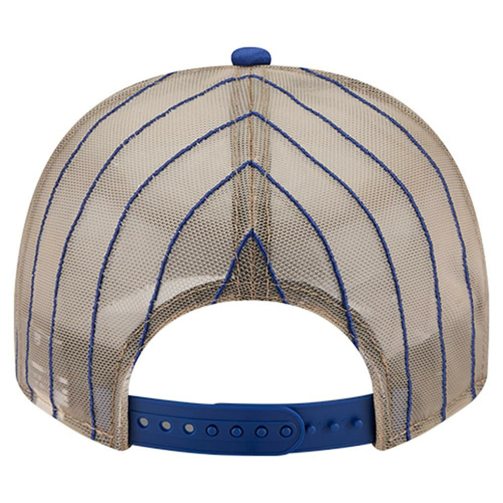 Chicago Cubs New Era Vintage Arched Foam Front 9FIFTY A-Frame Adjustable Trucker Hat - MLB