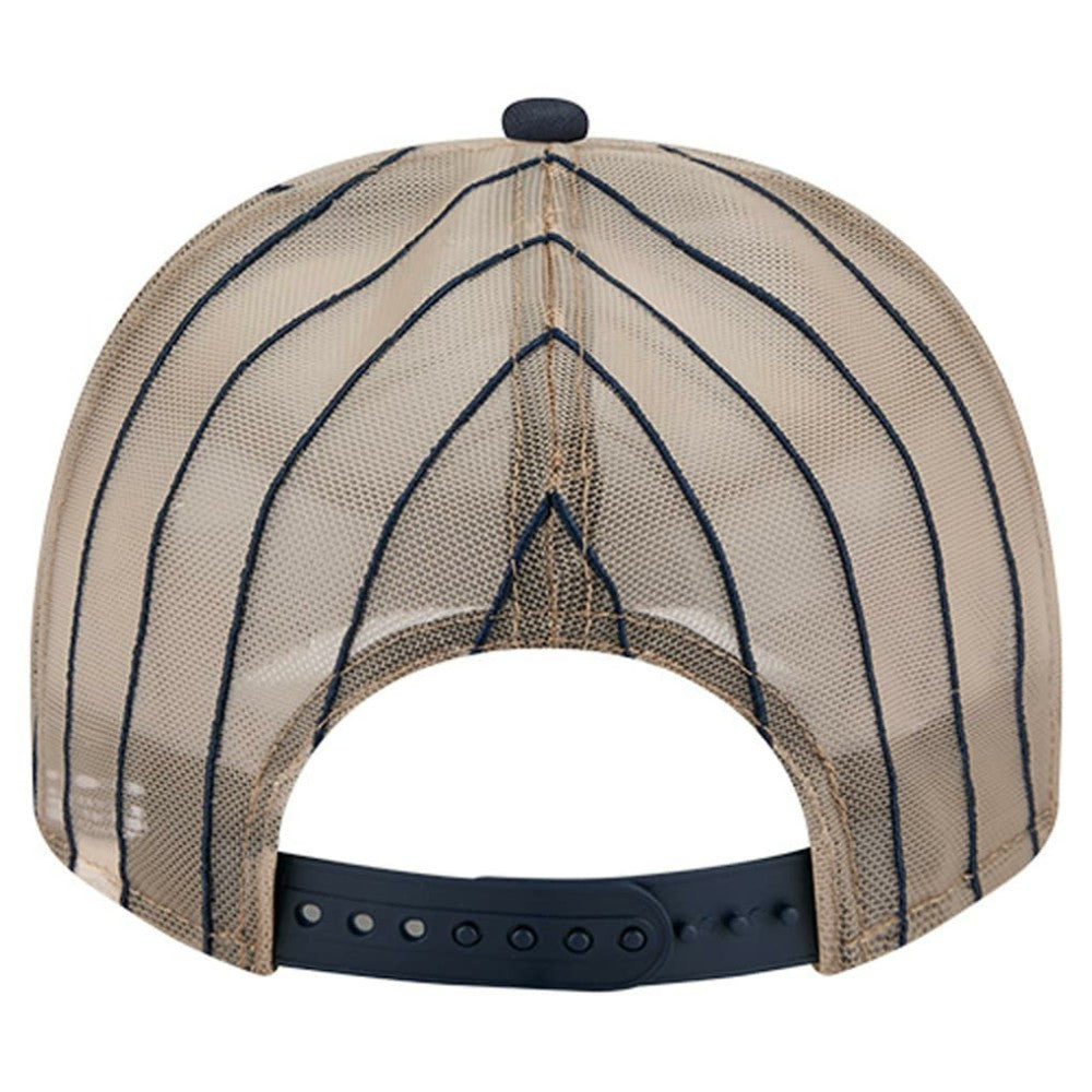 Detroit Tigers New Era Vintage Arched Foam Front 9FIFTY A-Frame Adjustable Trucker Hat - MLB