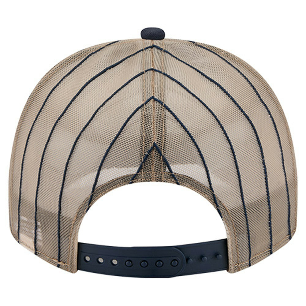 New York Yankees New Era Vintage Arched Foam Front 9FIFTY A-Frame Adjustable Trucker Hat - MLB