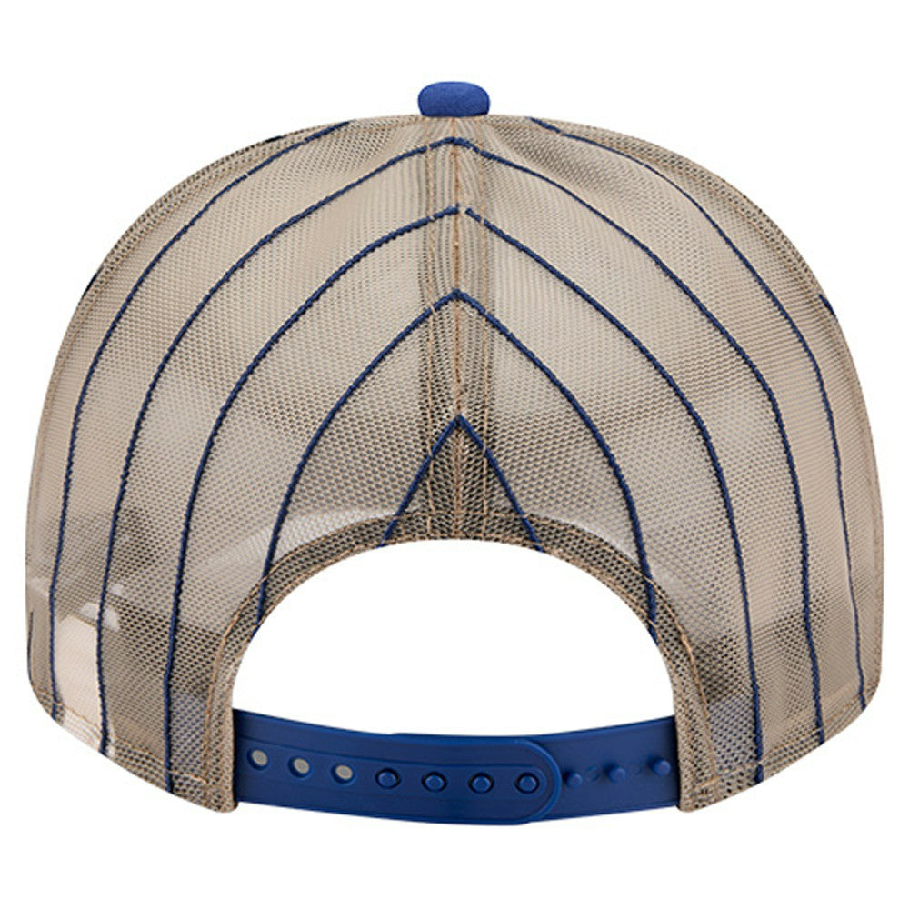Milwaukee Brewers New Era Vintage Arched Foam Front 9FIFTY A-Frame Adjustable Trucker Hat - MLB