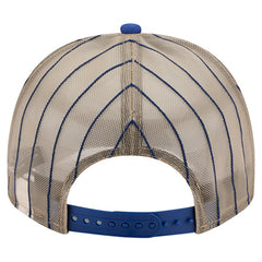 Milwaukee Brewers New Era Vintage Arched Foam Front 9FIFTY A-Frame Adjustable Trucker Hat - MLB