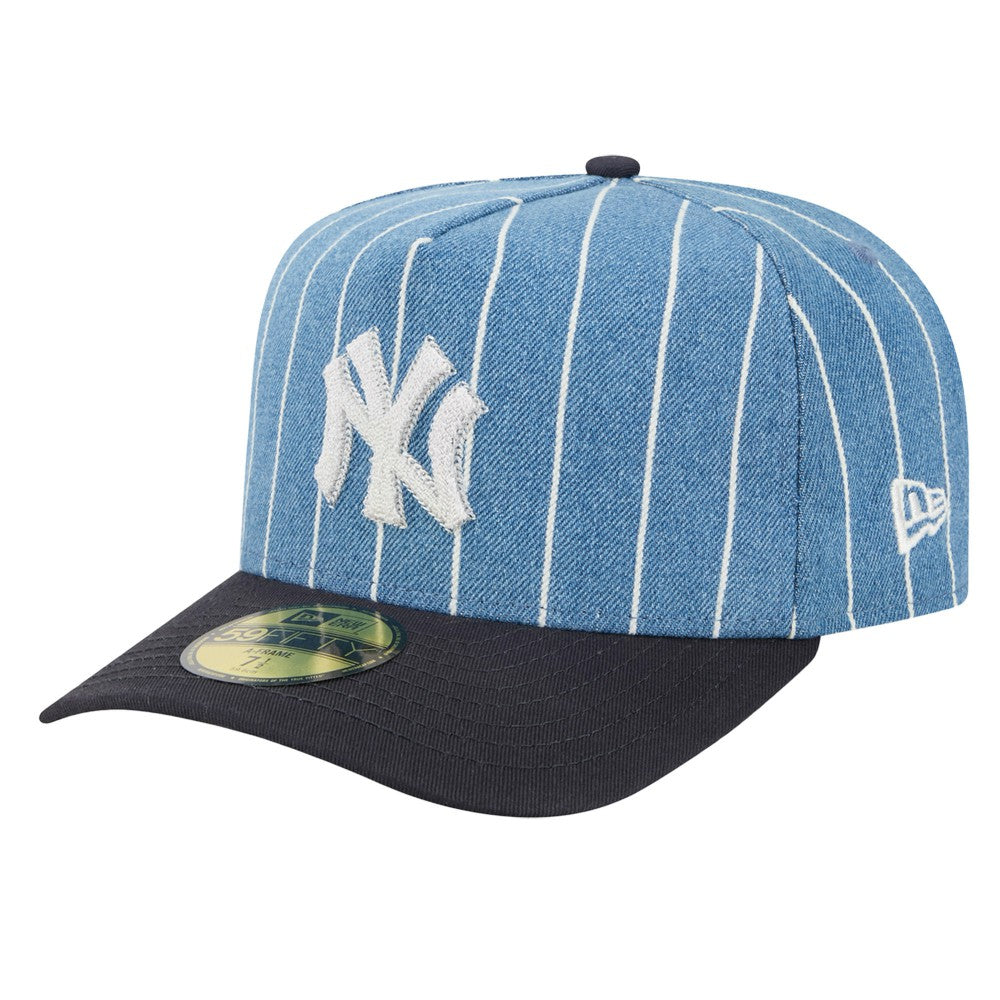 New York Yankees New Era Parallel A-Frame 59FIFTY Fitted Hat - MLB