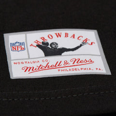 Reggie White Green Bay Packers Chalked Up Player Graphic T-Shirt Black | Mitchell & Ness