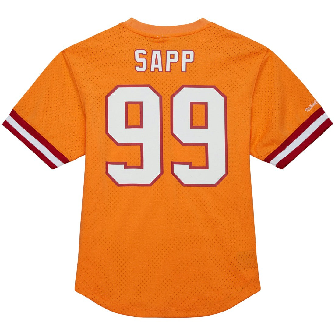 Warren Sapp Tampa Bay Buccaneers Retired Player Name & Number Mesh Top Orange | Mitchell & Ness