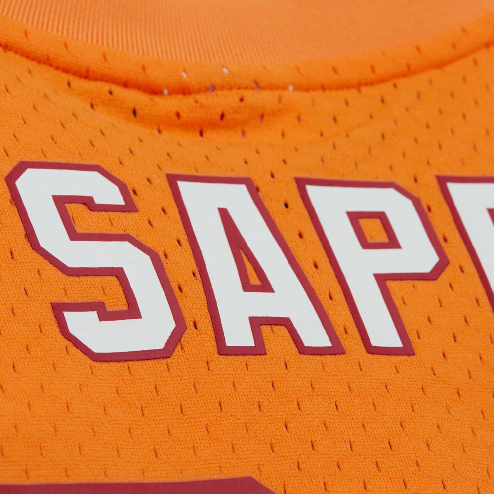 Warren Sapp Tampa Bay Buccaneers Retired Player Name & Number Mesh Top Orange | Mitchell & Ness