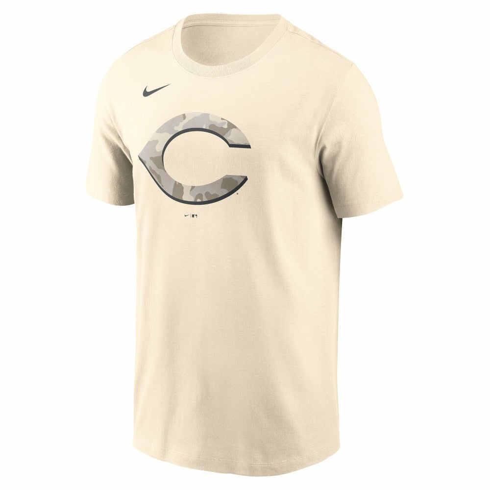 Cincinnati Reds Nike Camo Logo T-Shirt - MLB