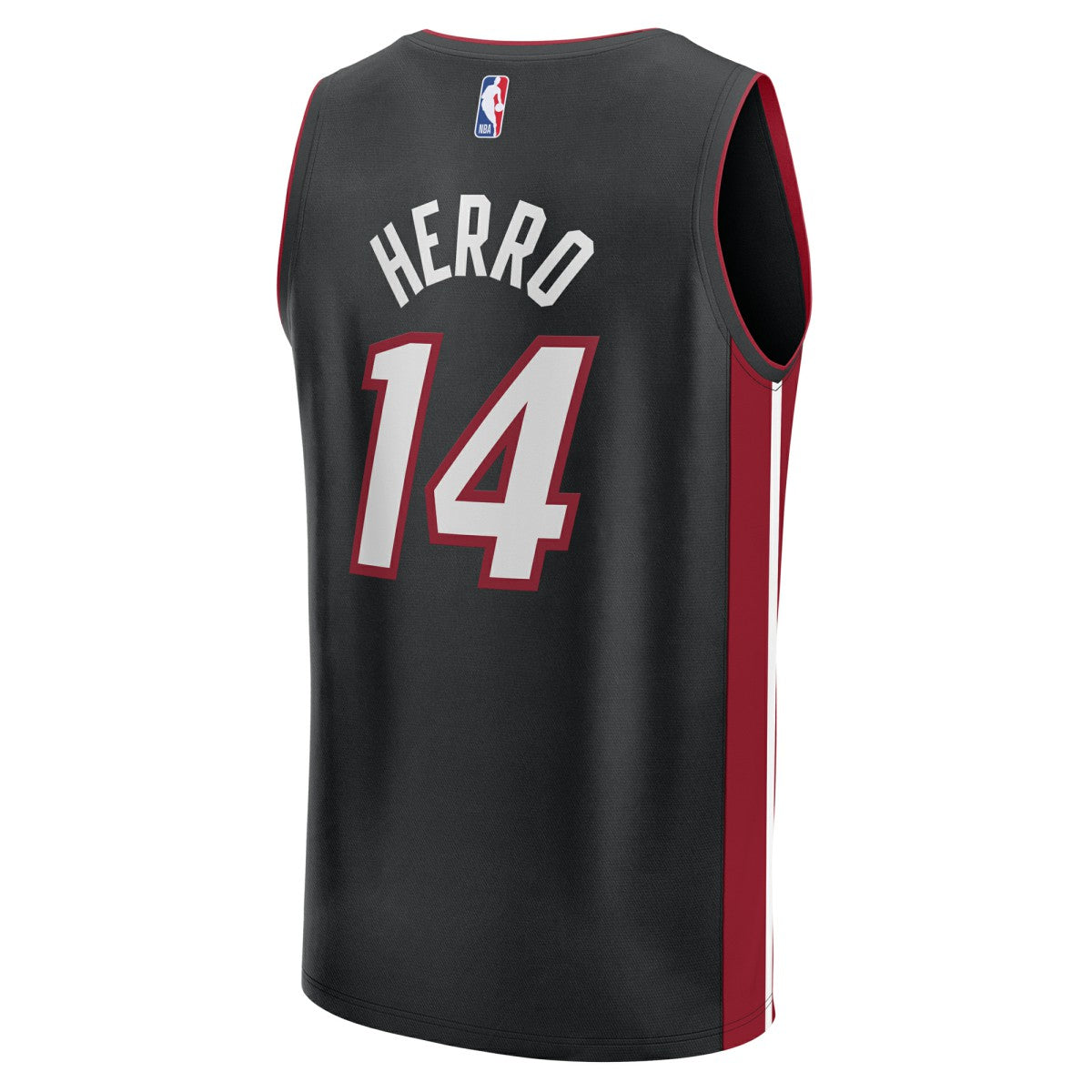 Tyler Herro Miami Heat Fast Break Replica Player Jersey Black Icon Edition - NBA