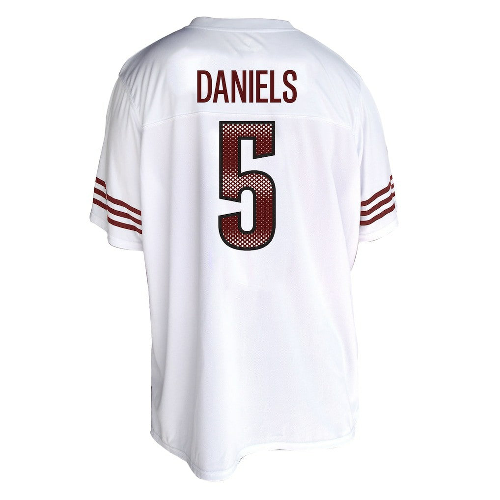 Jayden Daniels Washington Commanders Women's Plus Size Fashion Jersey White | Fanatics