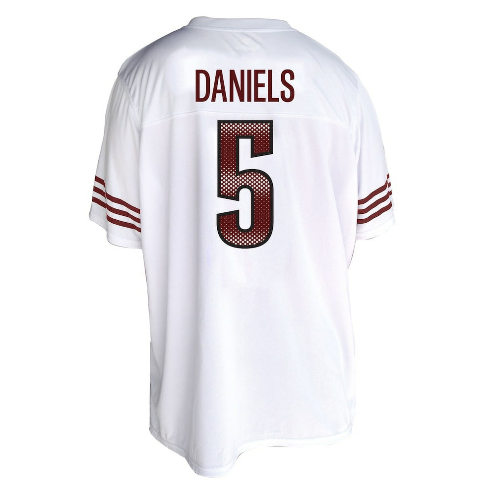 Jayden Daniels Washington Commanders Women's Plus Size Fashion Jersey White | Fanatics
