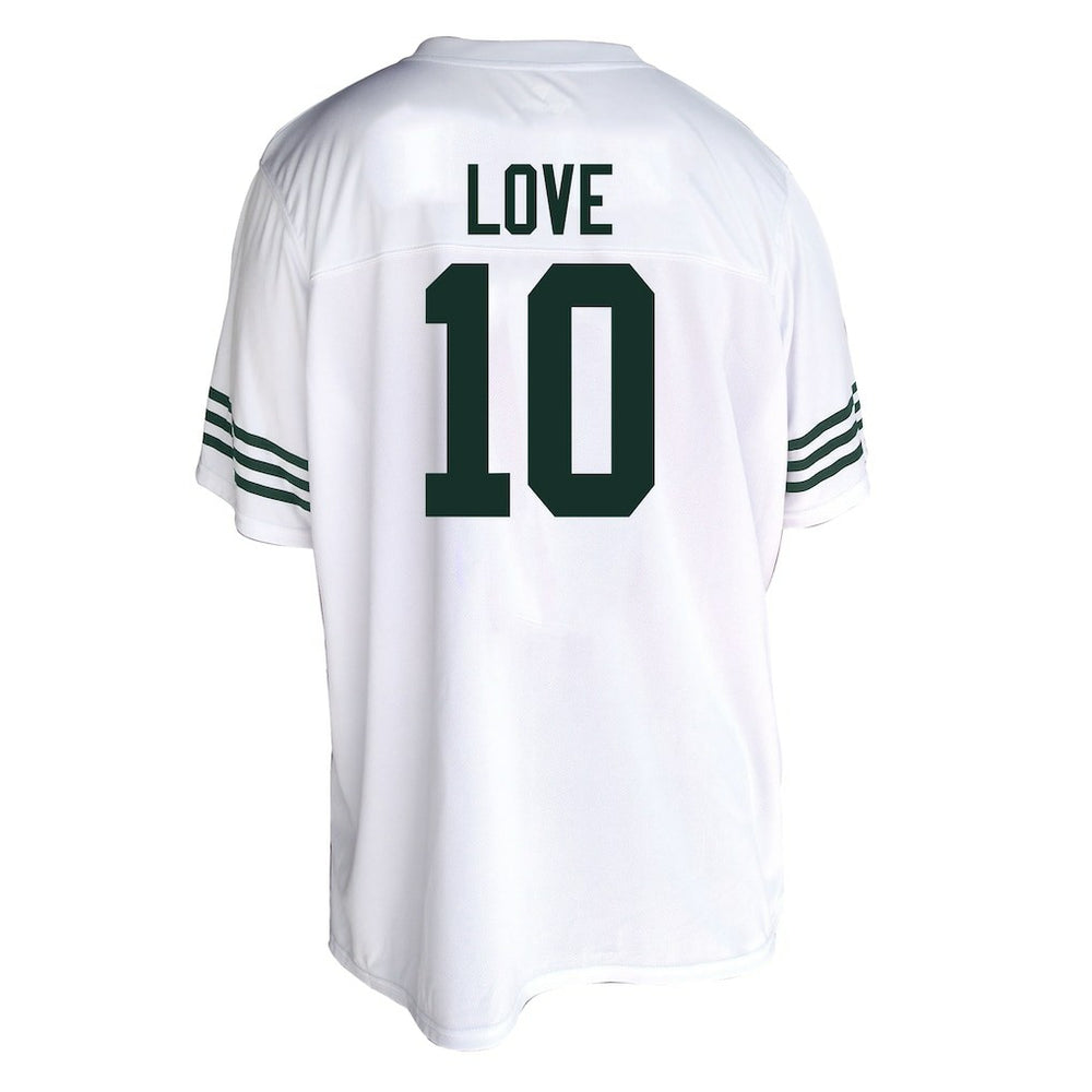 Jordan Love Green Bay Packers Women's Plus Size Fashion Jersey White | Fanatics