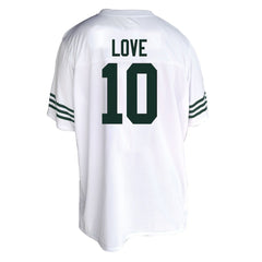 Jordan Love Green Bay Packers Women's Plus Size Fashion Jersey White | Fanatics