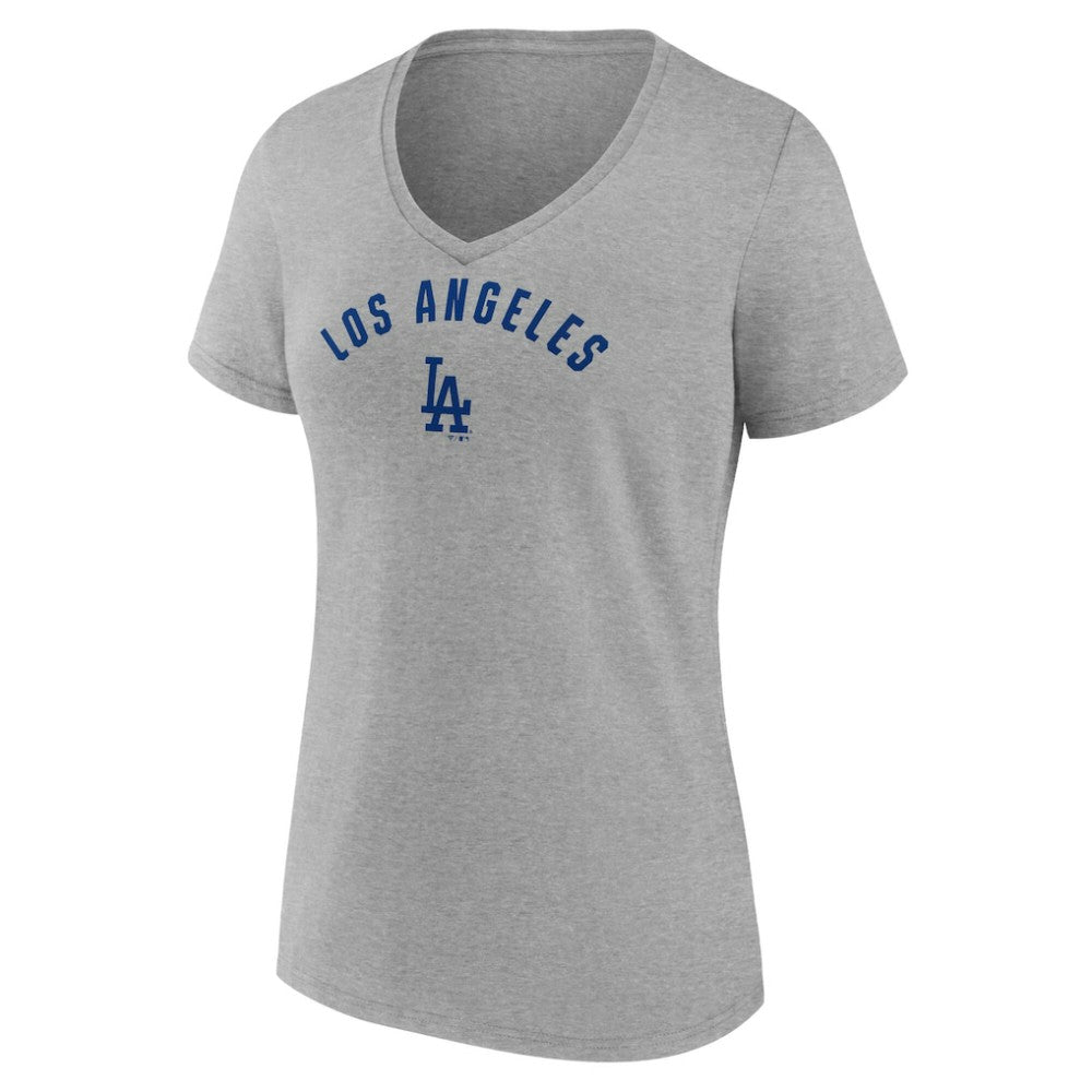 Los Angeles Dodgers Fanatics Women's V-Neck T-Shirt - MLB