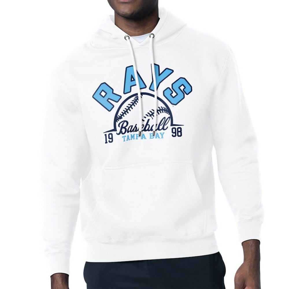 Tampa Bay Rays Starter Half Ball Team Graphic Pullover Hoodie - MLB