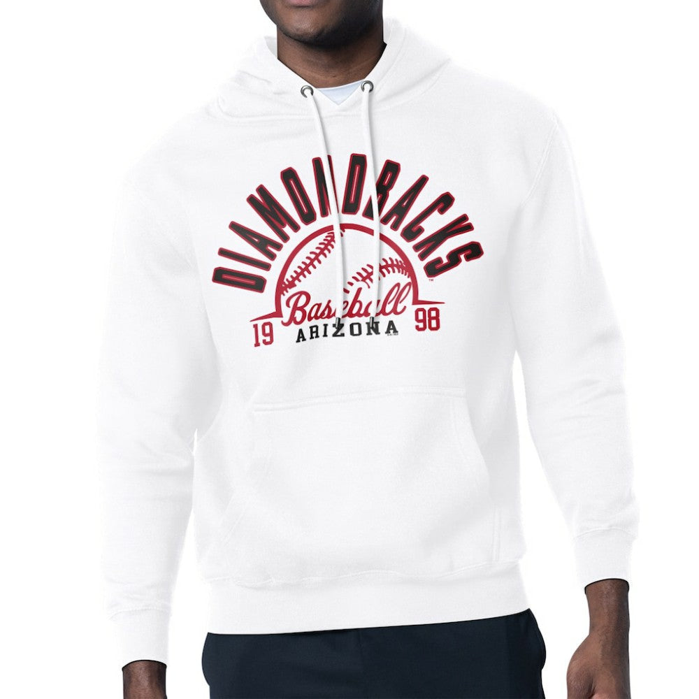 Arizona Diamondbacks Starter Half Ball Team Graphic Pullover Hoodie - MLB