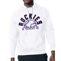 Colorado Rockies Starter Half Ball Team Graphic Pullover Hoodie - MLB