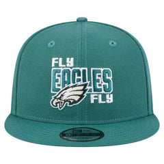Philadelphia Eagles New Era Super Bowl LIX Champions Side Patch 9FIFTY Snapback Hat Midnight Green | NFL
