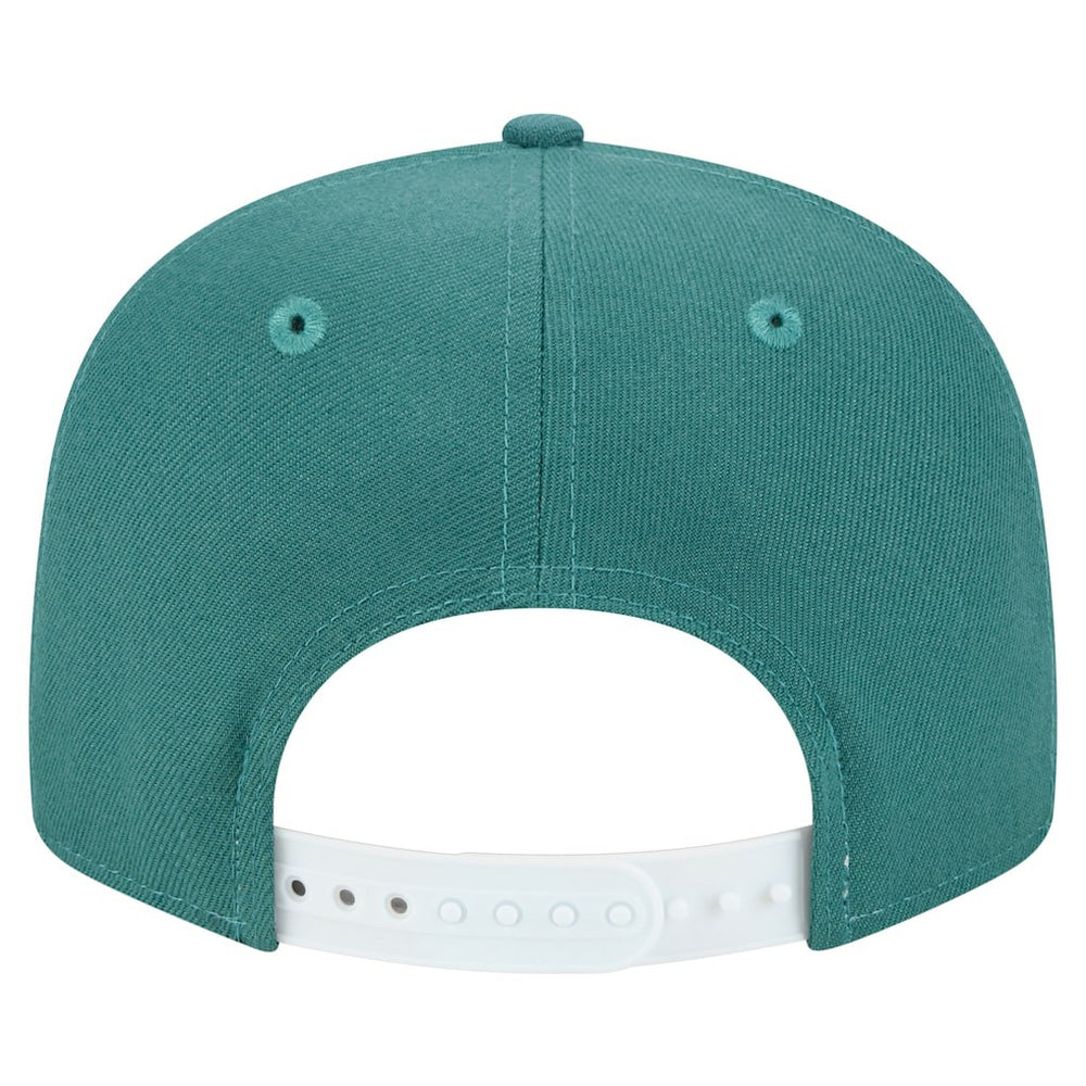 Philadelphia Eagles New Era Super Bowl LIX Champions Side Patch 9FIFTY Snapback Hat Midnight Green | NFL