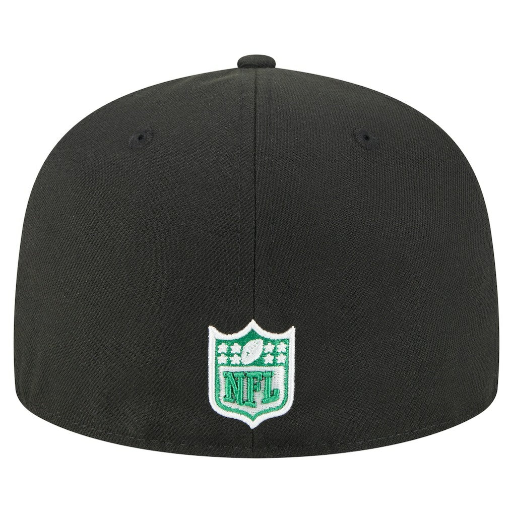 Philadelphia Eagles New Era Super Bowl LIX Champions Historic Side Patch 59FIFTY Fitted Hat Black | NFL