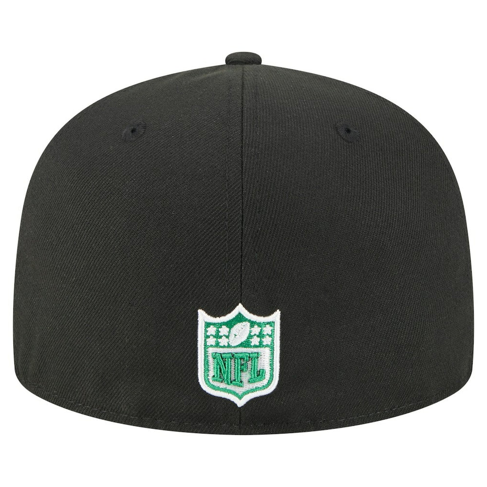 Philadelphia Eagles New Era Super Bowl LIX Champions Historic Side Patch 59FIFTY Fitted Hat Black | NFL