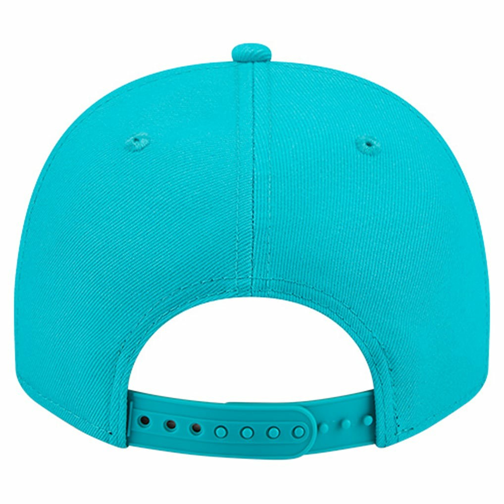Miami Dolphins New Era Local Play A-Frame 9FIFTY Snapback Hat Aqua | NFL