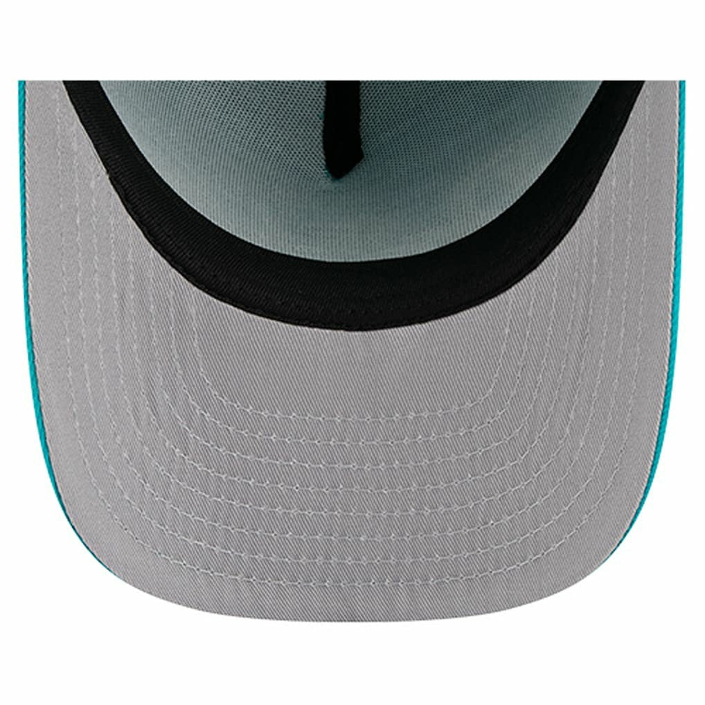 Miami Dolphins New Era Local Play A-Frame 9FIFTY Snapback Hat Aqua | NFL