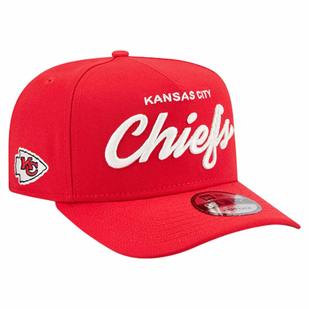 Kansas City Chiefs New Era Local Play A-Frame 9FIFTY Snapback Hat Red | NFL