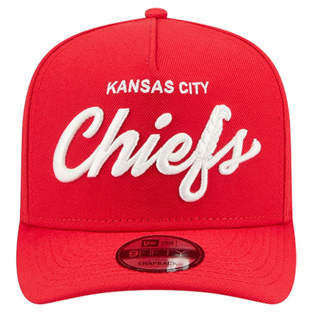 Kansas City Chiefs New Era Local Play A-Frame 9FIFTY Snapback Hat Red | NFL