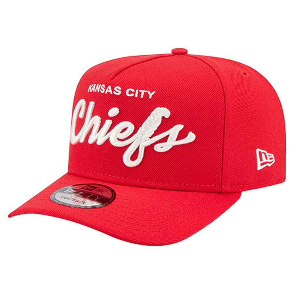 Kansas City Chiefs New Era Local Play A-Frame 9FIFTY Snapback Hat Red | NFL