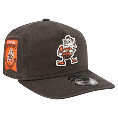 Cleveland Browns New Era Championship 19TWENTY Adjustable Hat Brown | NFL