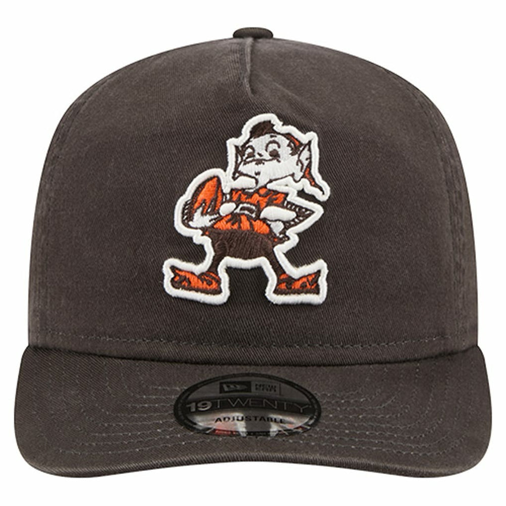 Cleveland Browns New Era Championship 19TWENTY Adjustable Hat Brown | NFL