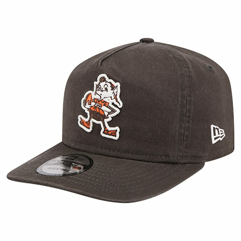 Cleveland Browns New Era Championship 19TWENTY Adjustable Hat Brown | NFL