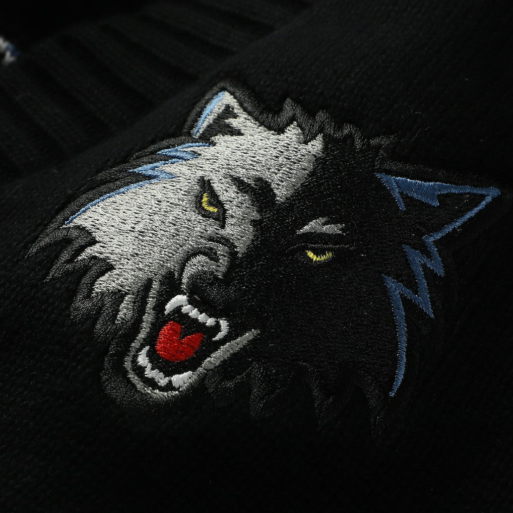 Minnesota Timberwolves The Wild Collective Unisex City Edition Full-Button Cardigan Black - NBA