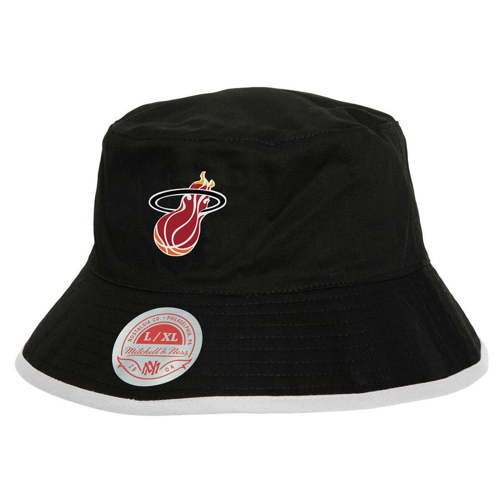 Miami Heat Flip It Reversible Bucket Hat Black - NBA