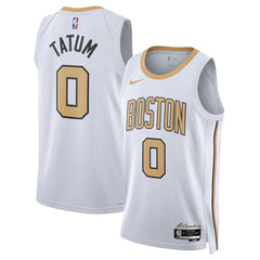 Jayson Tatum Boston Celtics Unisex 2025/26 Swingman Jersey White City Edition - NBA