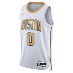 Jayson Tatum Boston Celtics Unisex 2025/26 Swingman Jersey White City Edition - NBA