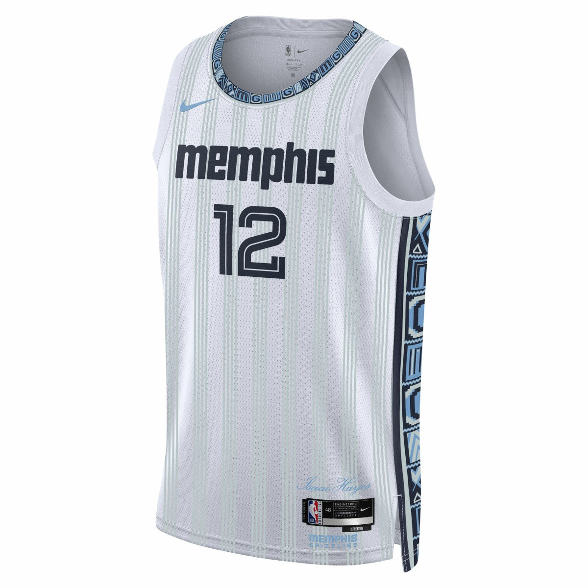 Ja Morant Memphis Grizzlies Unisex 2025/26 Swingman Jersey White City Edition - NBA