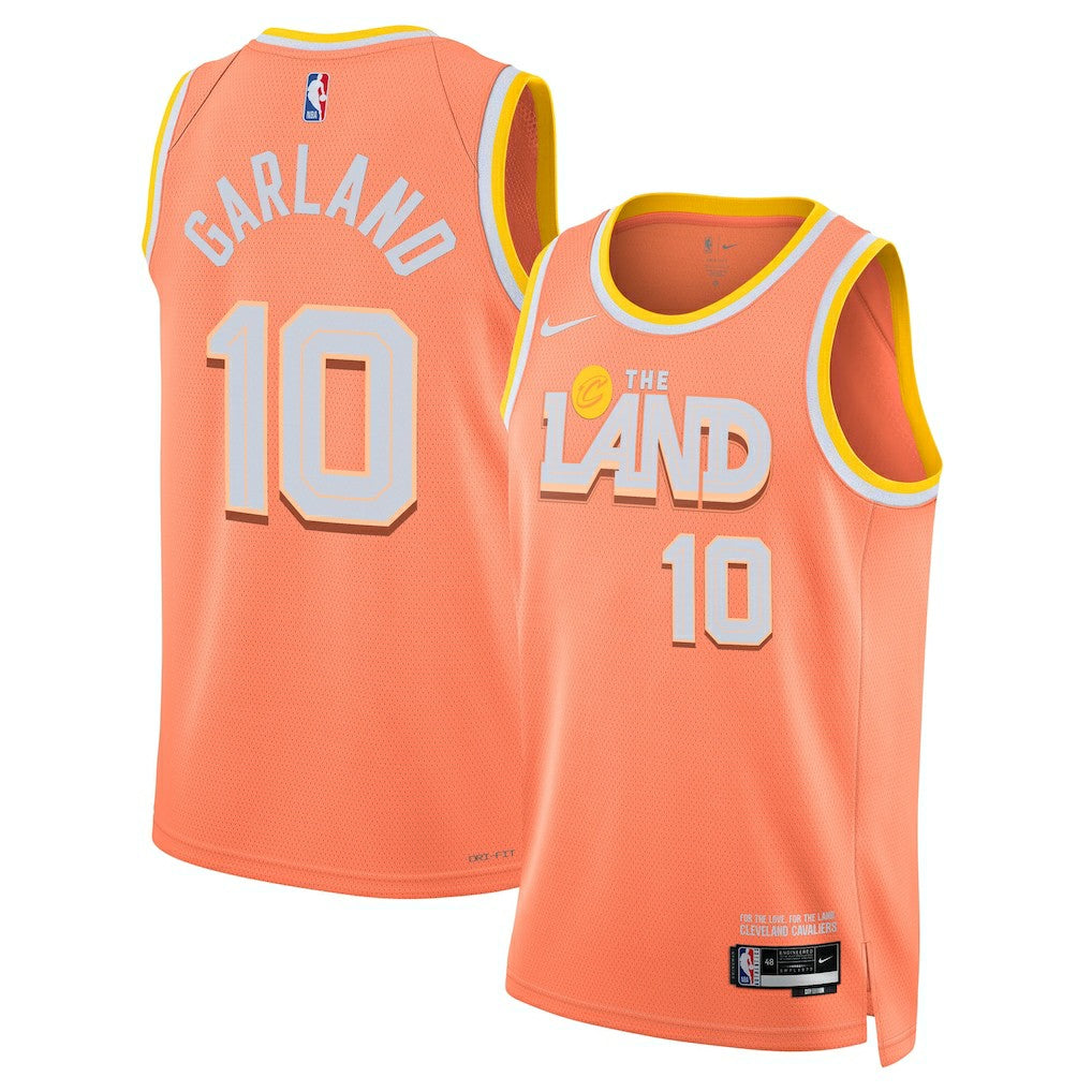 Darius Garland Cleveland Cavaliers Unisex 2025/26 Swingman Jersey Orange City Edition - NBA