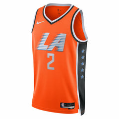 Kawhi Leonard LA Clippers Unisex 2025/26 Swingman Jersey Orange City Edition - NBA